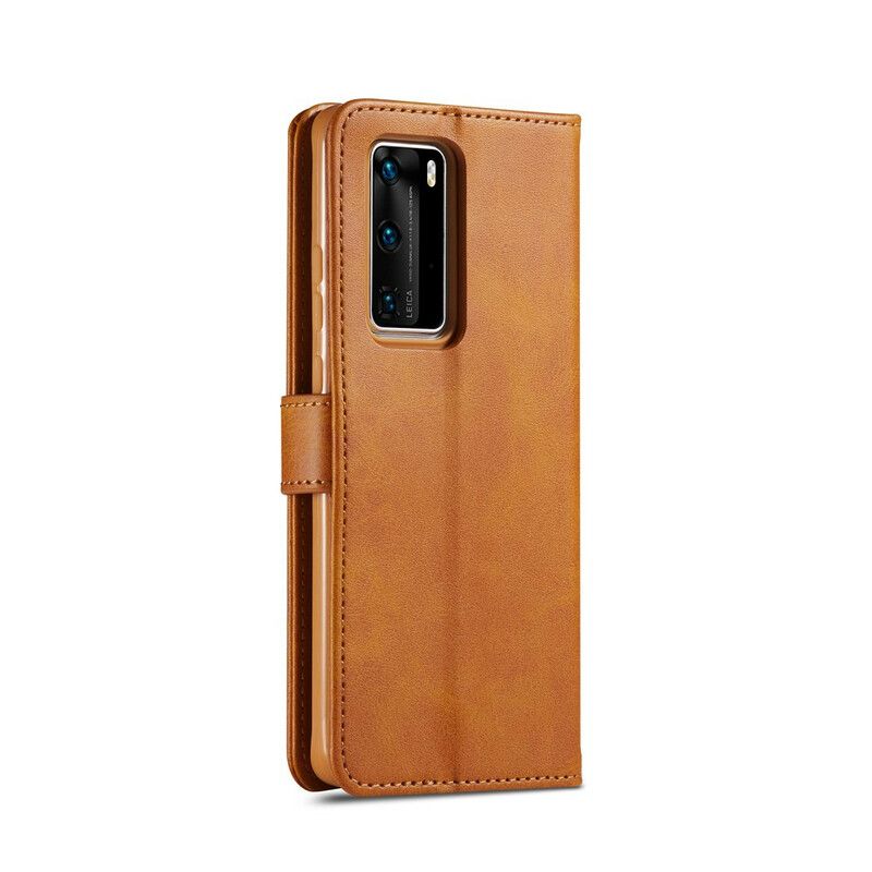 Flip Cover Huawei P40 Lc.imeeke Lædereffekt