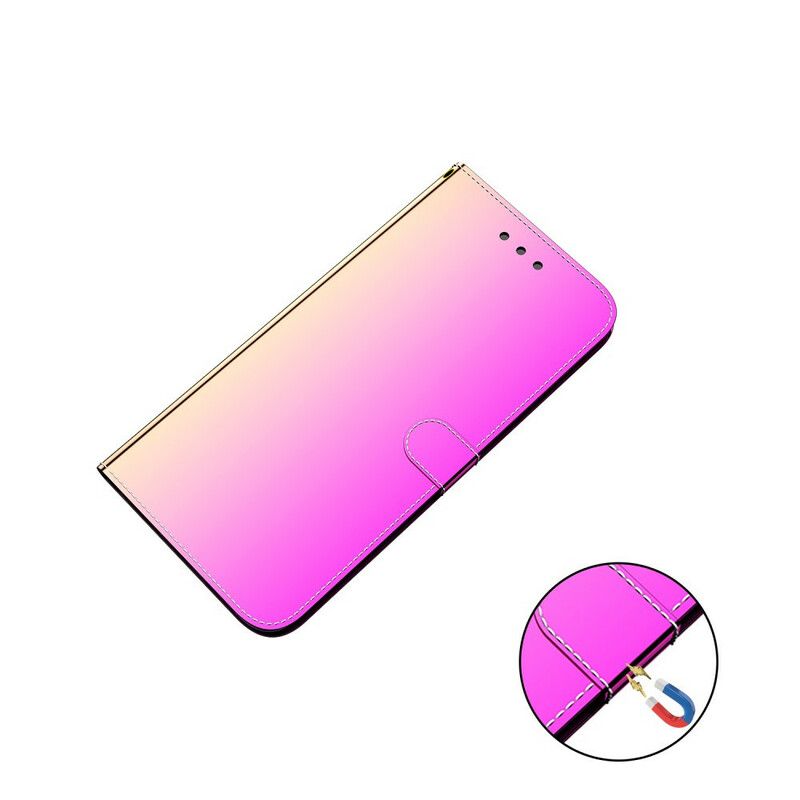 Flip Cover Huawei P40 Spejlcover I Imiteret Læder