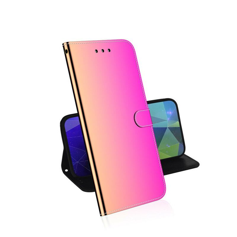 Flip Cover Huawei P40 Spejlcover I Imiteret Læder