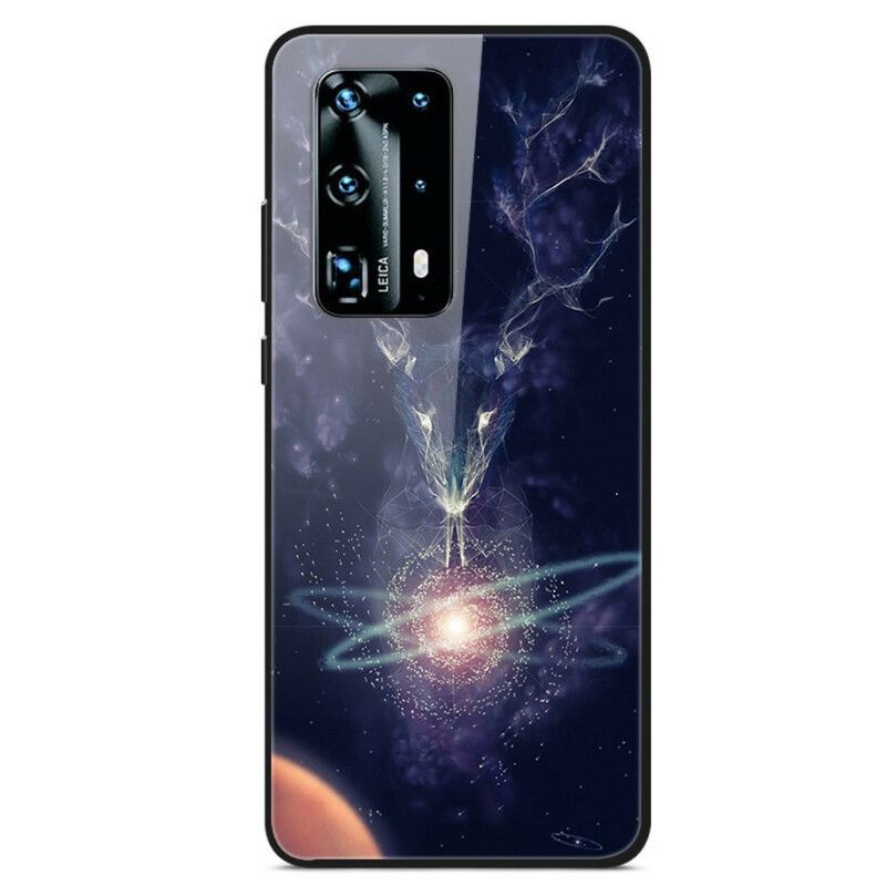 Mobilcover Huawei P40 Star Deer Hærdet Glas