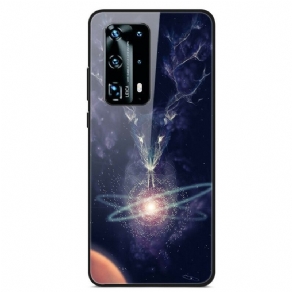 Mobilcover Huawei P40 Star Deer Hærdet Glas