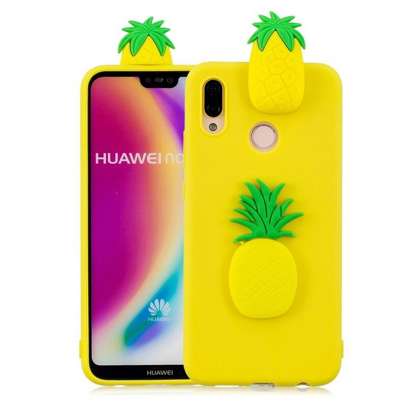 Cover Huawei P20 Lite 3d Ananas