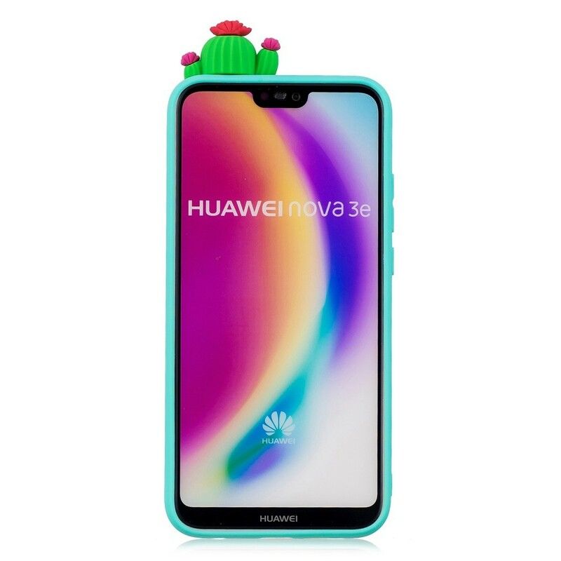 Cover Huawei P20 Lite 3d Cactus Madness