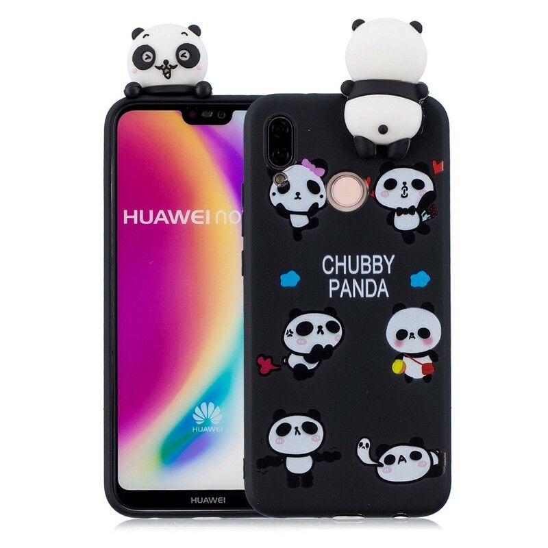 Cover Huawei P20 Lite Chuba Panda 3d