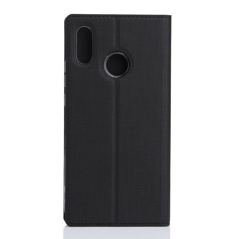 Cover Huawei P20 Lite Flip Cover Tekstureret