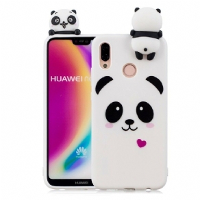 Cover Huawei P20 Lite Panda 3d Sjov