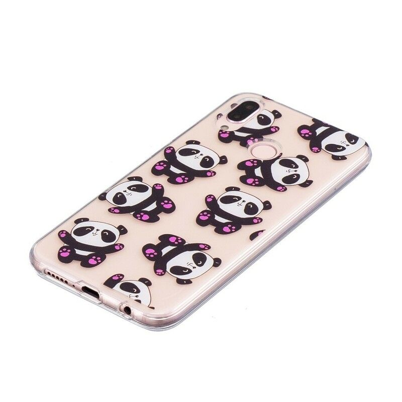 Cover Huawei P20 Lite Transparente Pandaer Har Det Sjovt