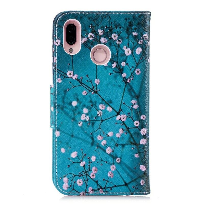 Flip Cover Huawei P20 Lite Blomstrende Træ