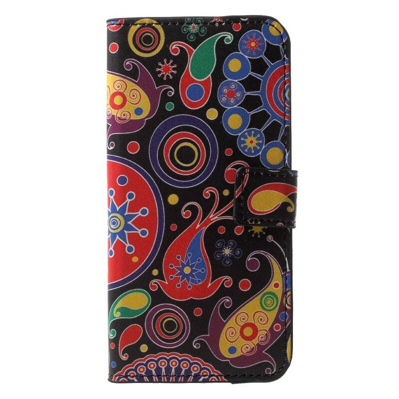 Flip Cover Huawei P20 Lite Galaxy Design