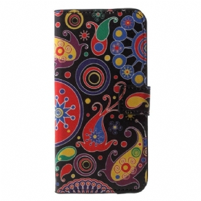 Flip Cover Huawei P20 Lite Galaxy Design