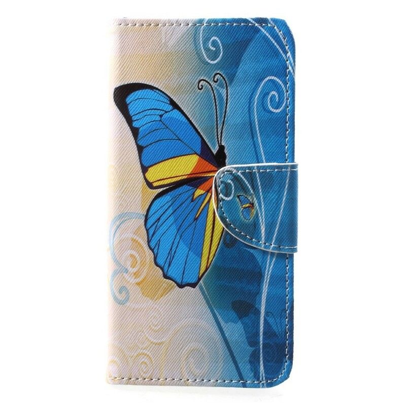 Flip Cover Huawei P20 Lite Sommerfugle