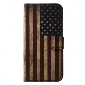 Flip Cover Huawei P20 Lite Usa Flag