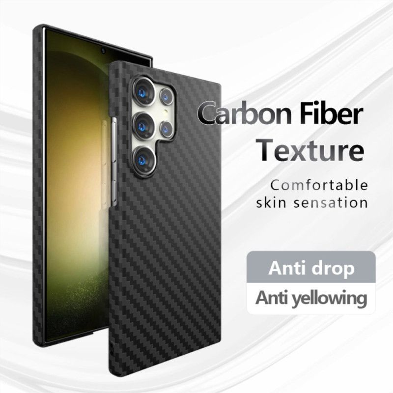 Cover Samsung Galaxy S24 Ultra 5g Carbon Fiber Texture