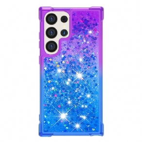 Cover Samsung Galaxy S24 Ultra 5g Flydende Glitter