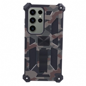 Cover Samsung Galaxy S24 Ultra 5g Med Camouflage Support