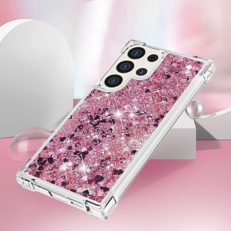 Cover Samsung Galaxy S24 Ultra 5g Telefon Etui Glitrende Glitter