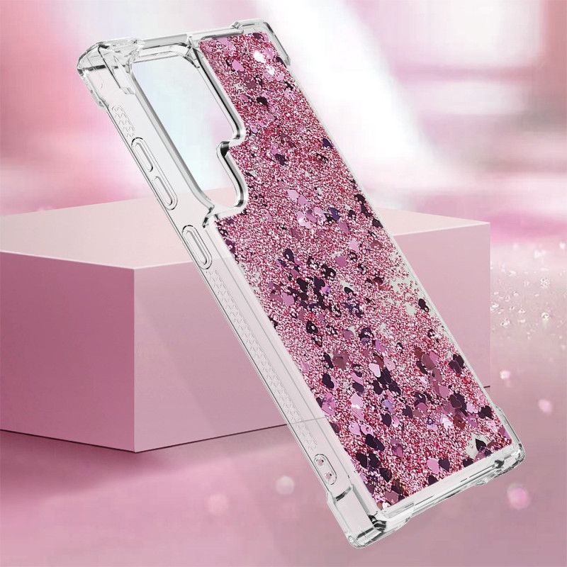 Cover Samsung Galaxy S24 Ultra 5g Telefon Etui Glitrende Glitter