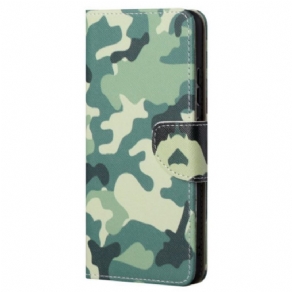 Flip Cover Samsung Galaxy S24 Ultra 5g Camouflagemønster