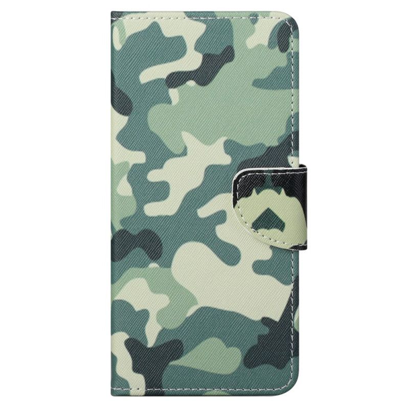 Flip Cover Samsung Galaxy S24 Ultra 5g Camouflagemønster