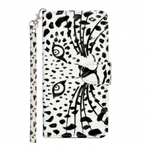 Flip Cover Samsung Galaxy S24 Ultra 5g Leopardhoved