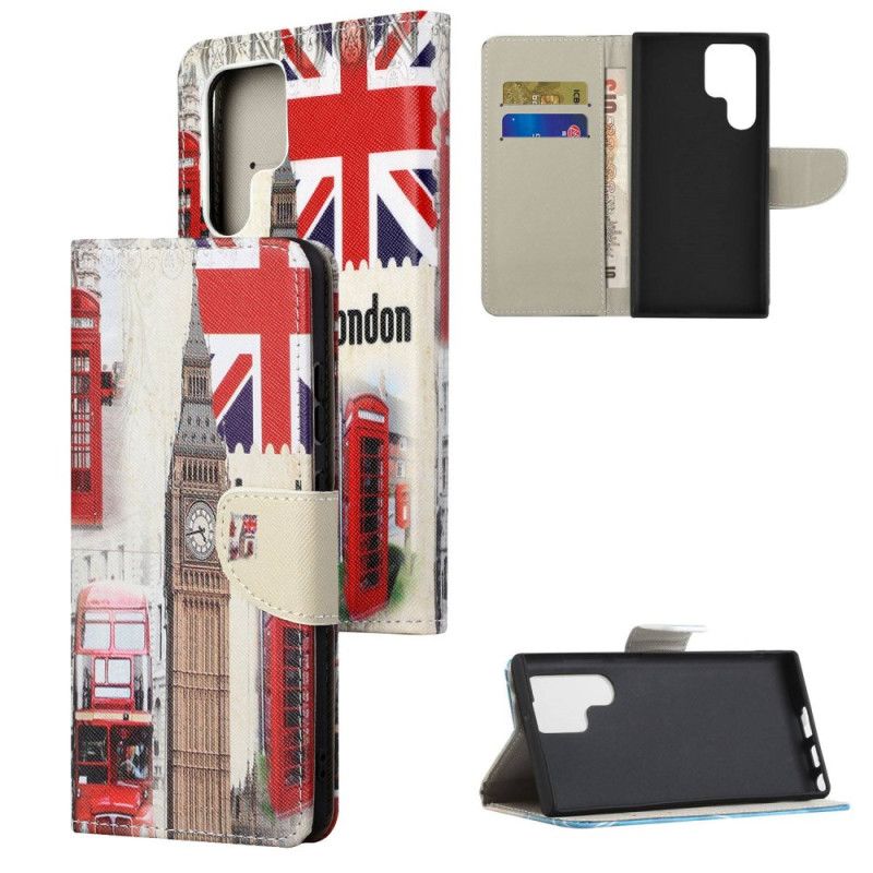 Flip Cover Samsung Galaxy S24 Ultra 5g London Liv