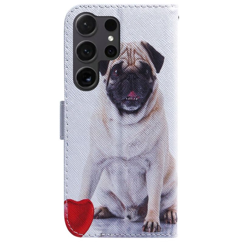 Flip Cover Samsung Galaxy S24 Ultra 5g Mops Hund