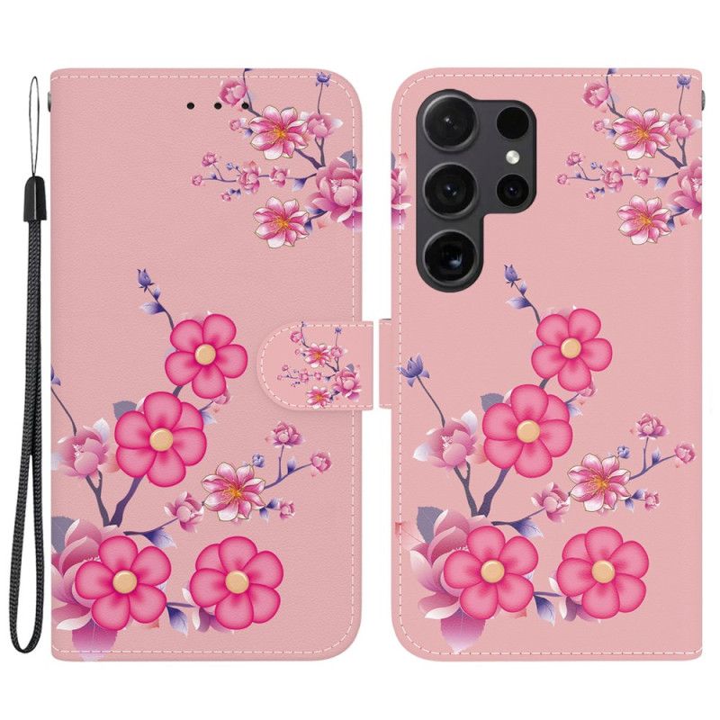 Flip Cover Samsung Galaxy S24 Ultra 5g Sakura Rem