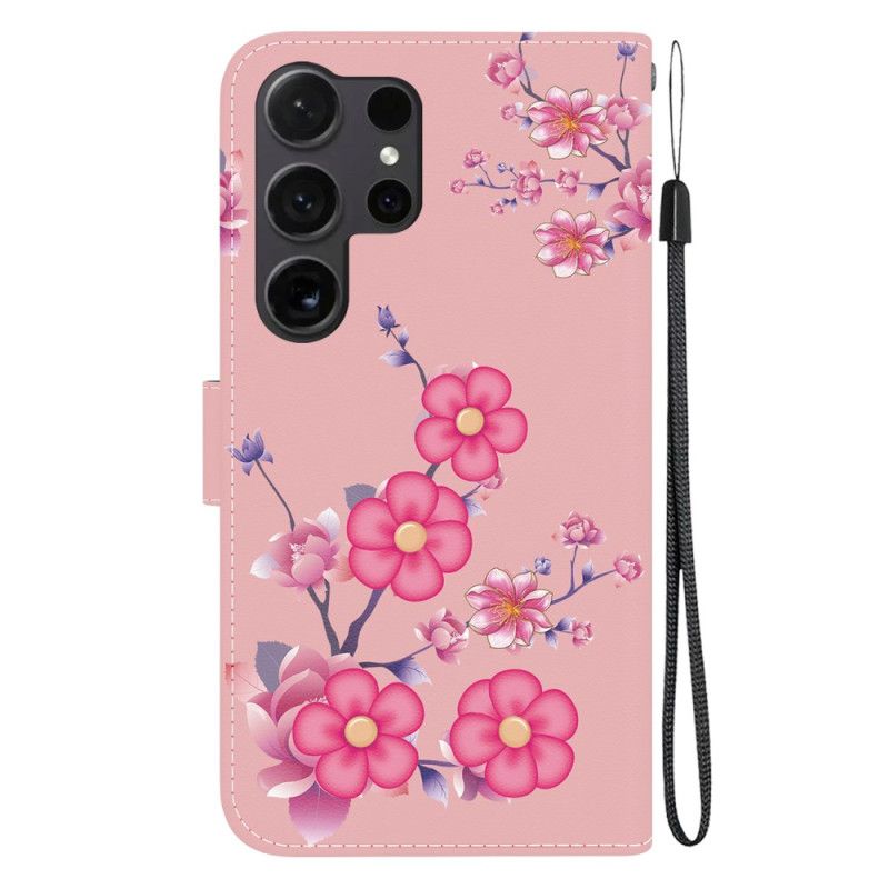 Flip Cover Samsung Galaxy S24 Ultra 5g Sakura Rem