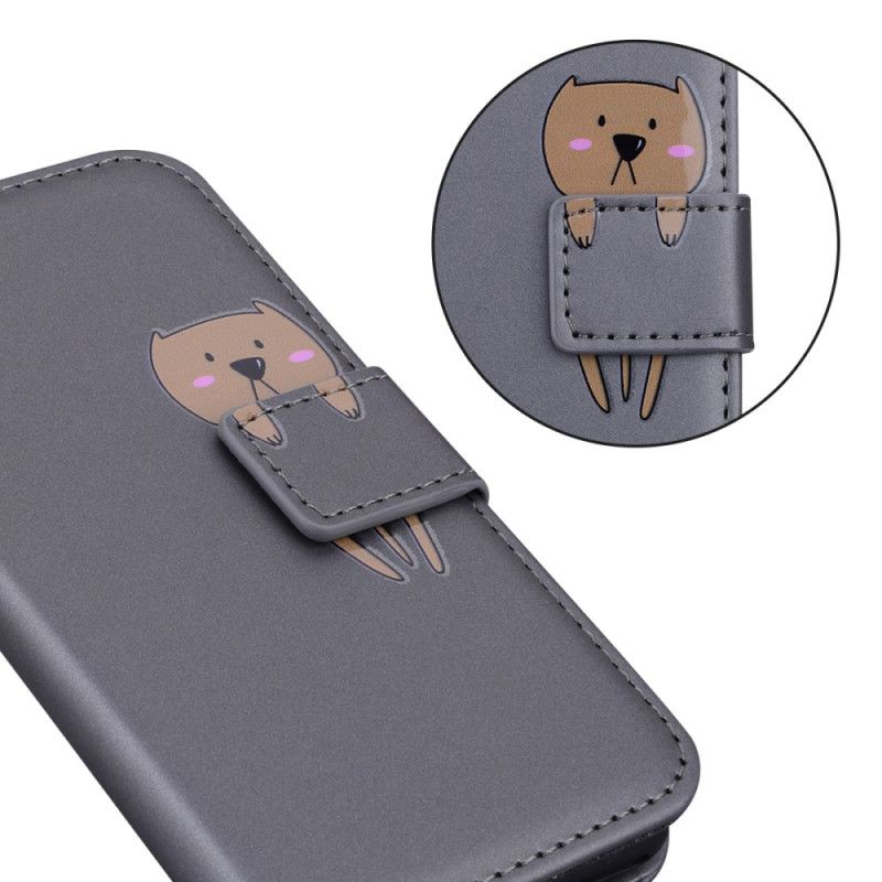 Flip Cover Samsung Galaxy S24 Ultra 5g Tegnefilmsdyr