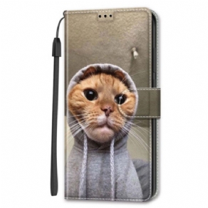 Flip Cover Til Samsung Galaxy S24 Ultra 5g Kat I Gul Strappy Sweater