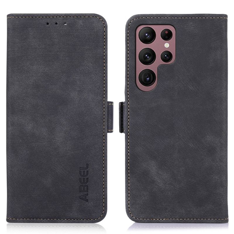 Flip Cover Til Samsung Galaxy S24 Ultra 5g Retro Abeel