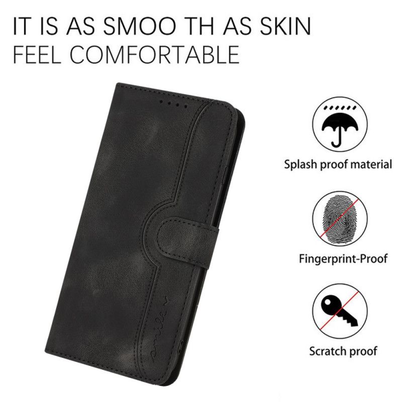 Flip Cover Til Samsung Galaxy S24 Ultra 5g Smil Med Snor