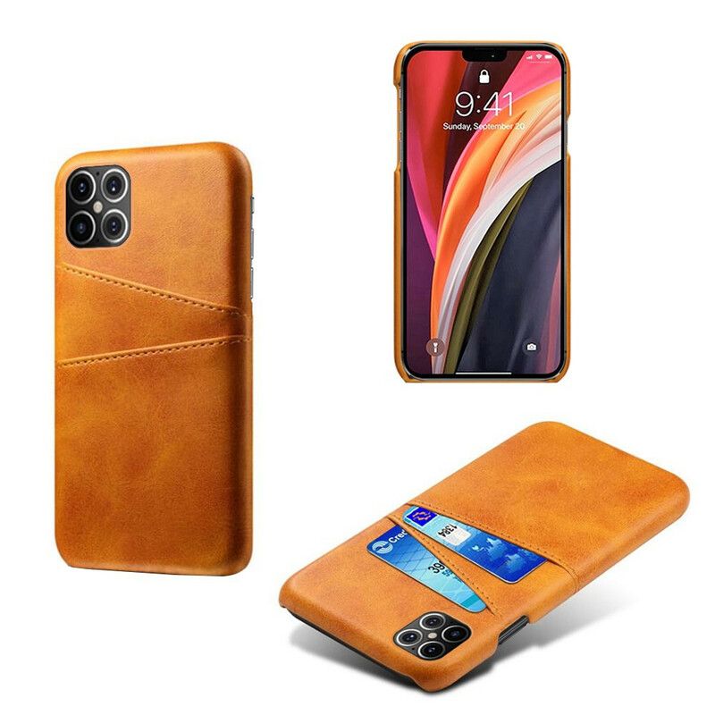 Cover iPhone 12 Pro Max Dobbelt Kortholder