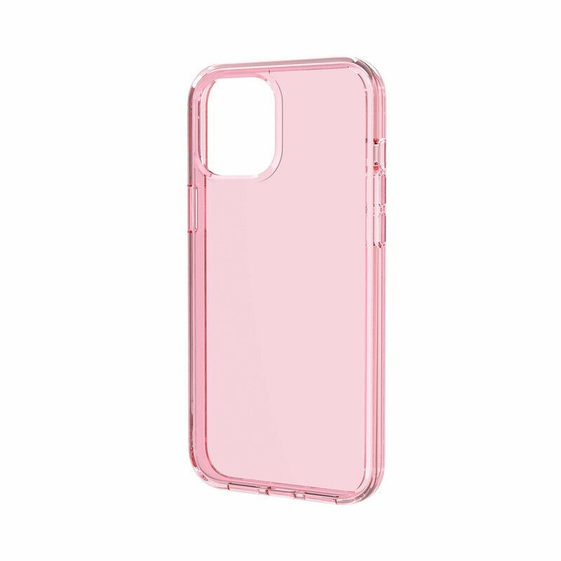 Cover iPhone 12 Pro Max Farvet Transparent