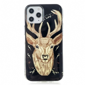 Cover iPhone 12 Pro Max Fluorescerende Majestic Stag