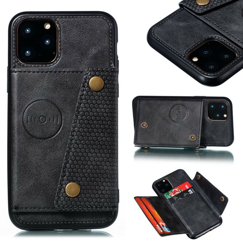 Cover iPhone 12 Pro Max Punge Etui Snap Tegnebog