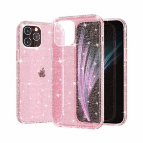 Cover iPhone 12 Pro Max Transparente Pailletter