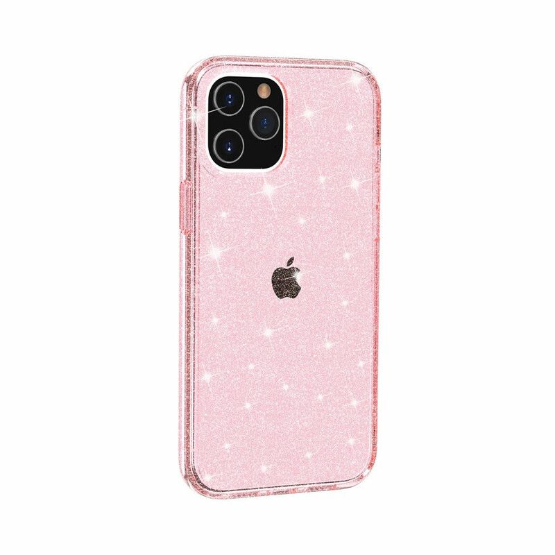 Cover iPhone 12 Pro Max Transparente Pailletter