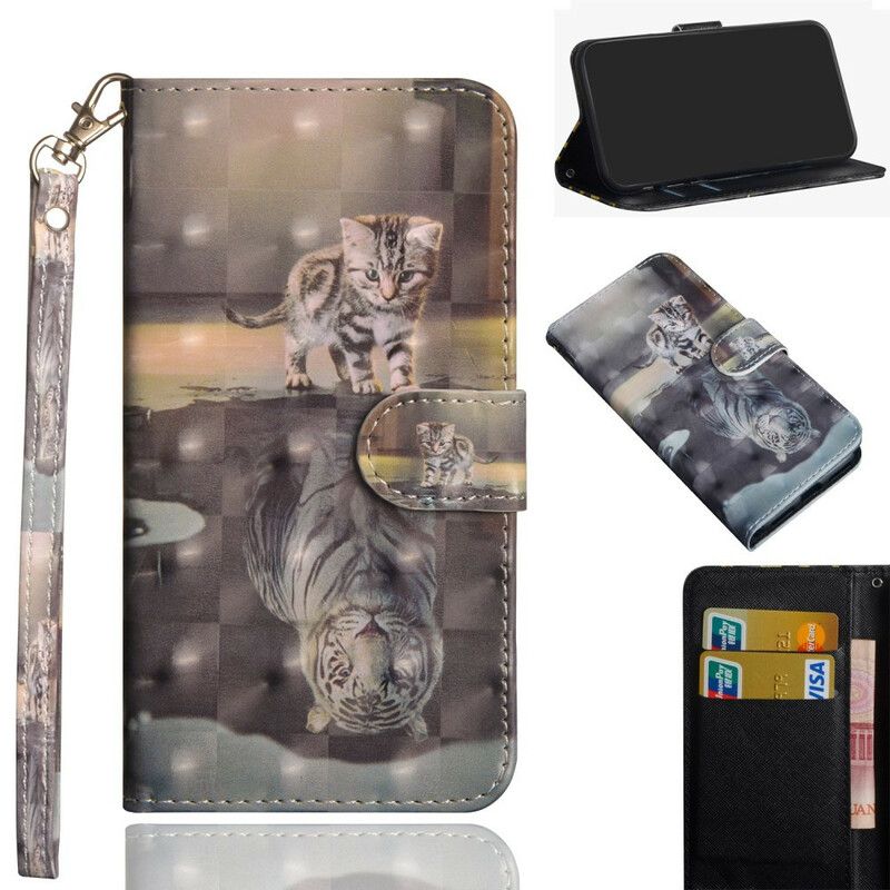 Flip Cover iPhone 12 Pro Max Ernest The Tiger