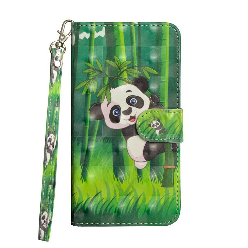 Flip Cover iPhone 12 Pro Max Panda Og Bambus