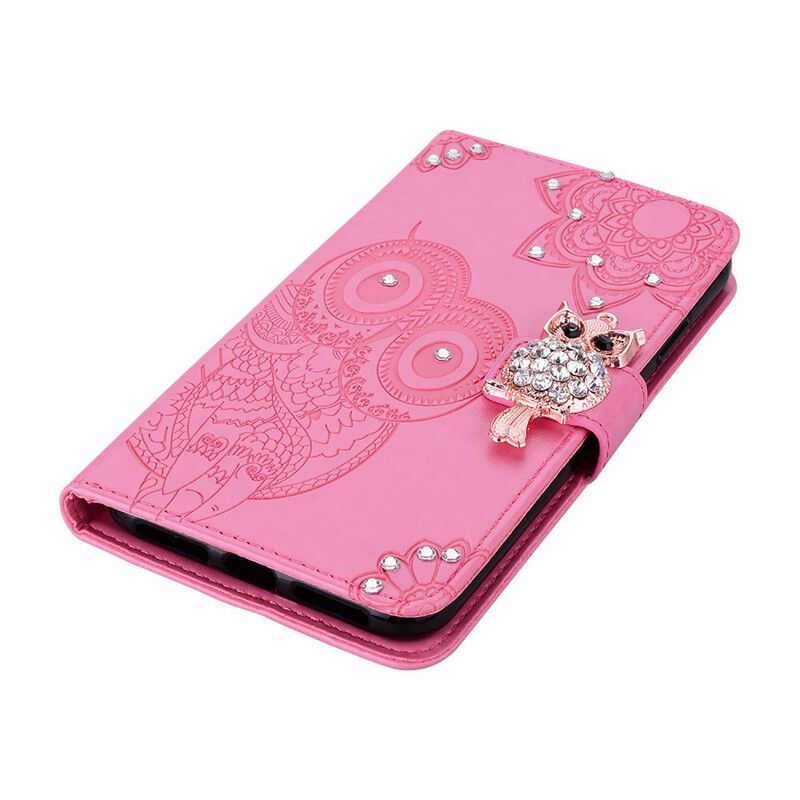 Flip Cover iPhone 12 Pro Max Ugle Mandala Og Charm