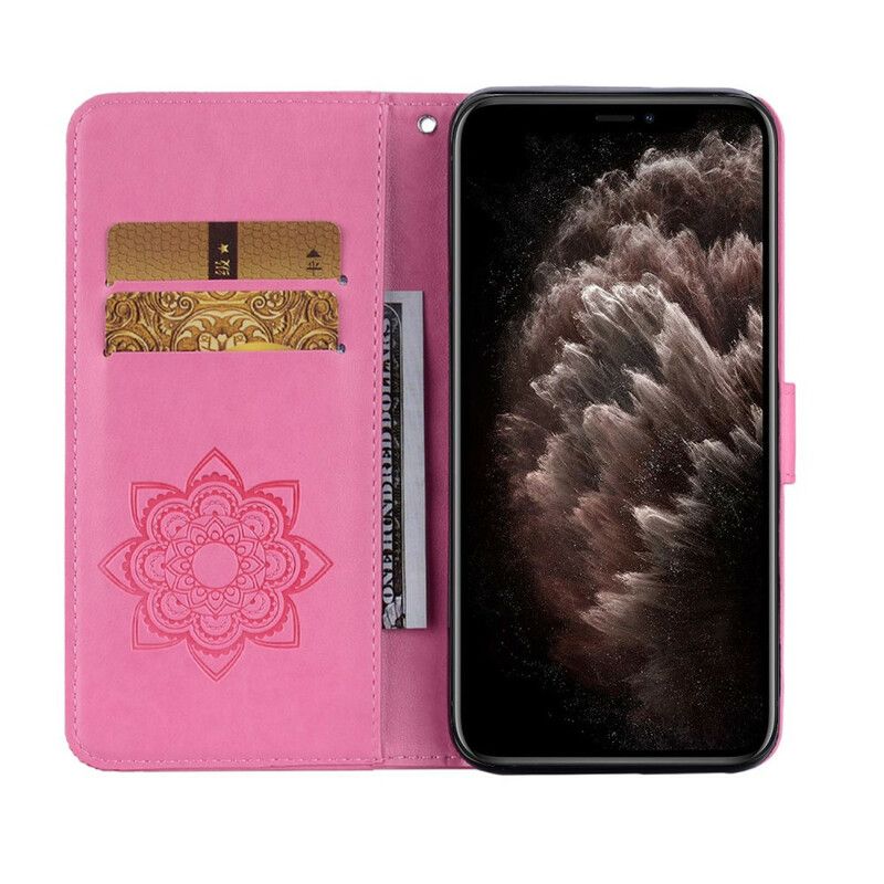 Flip Cover iPhone 12 Pro Max Ugle Mandala Og Charm