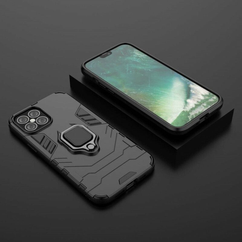 Mobilcover iPhone 12 Pro Max Modstandsdygtig Ring