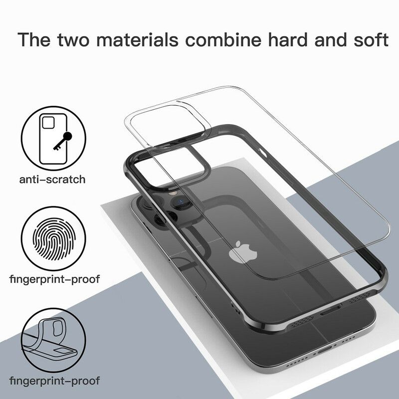 Mobilcover iPhone 12 Pro Max Transparent Leeu Design