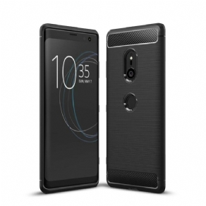 Cover Sony Xperia XZ3 Børstet Kulfiber