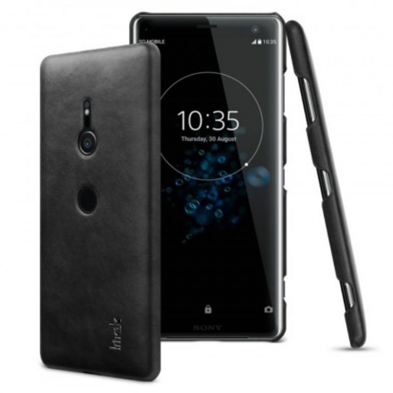 Cover Sony Xperia XZ3 Imak Ruiyi Series Lædereffekt