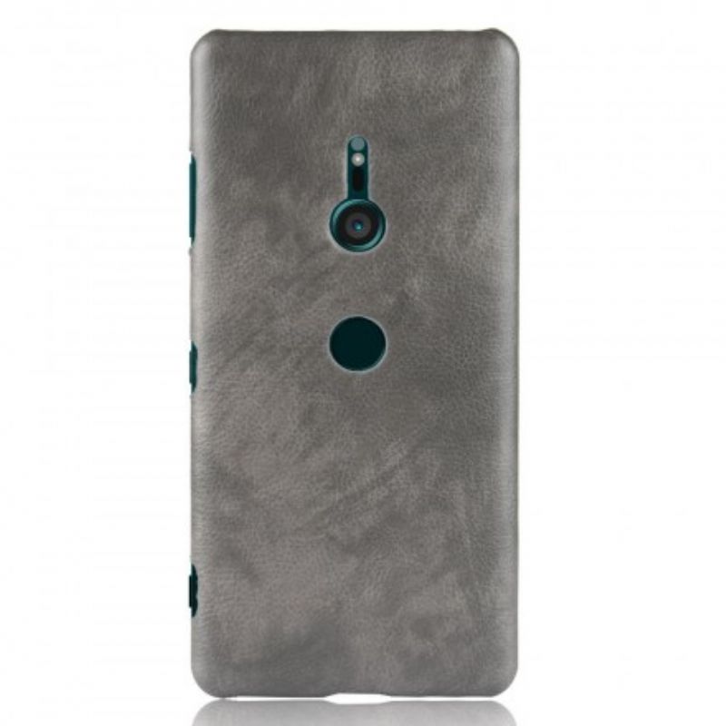 Cover Sony Xperia XZ3 Performance Litchi-lædereffekt