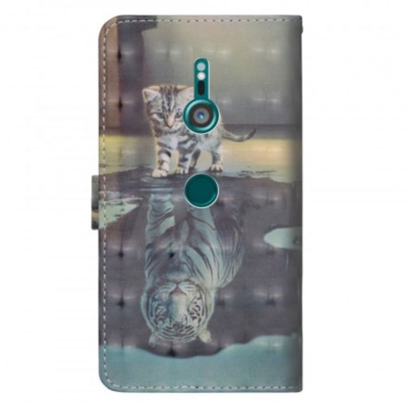 Flip Cover Sony Xperia XZ3 Ernest The Tiger