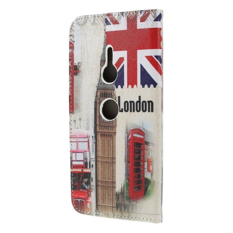 Flip Cover Sony Xperia XZ3 London Life