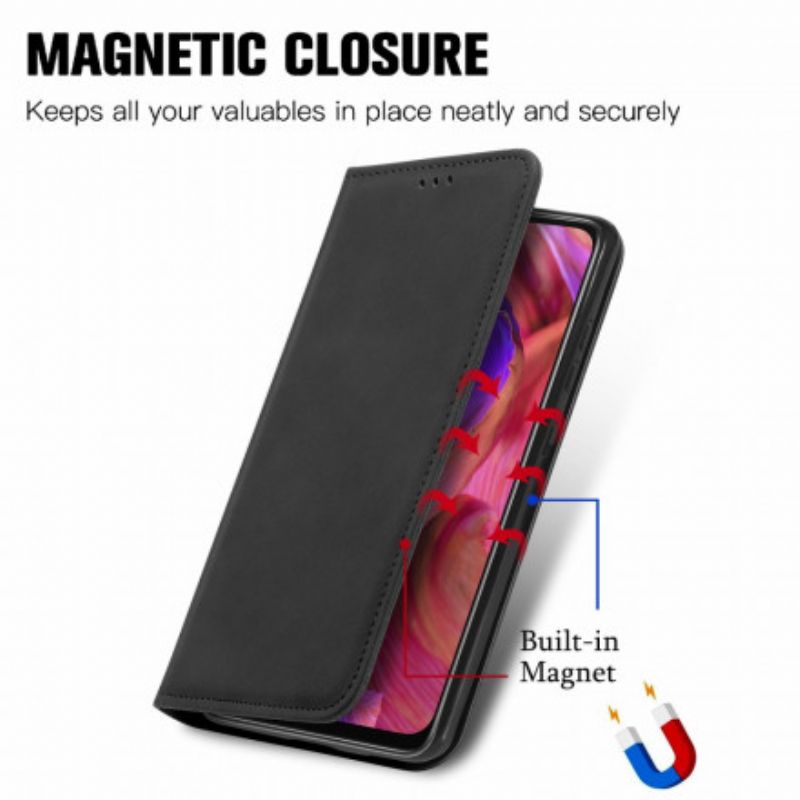 Cover Oppo A54 5G / A74 5G Flip Cover Skin-touch